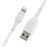Belkin Boost Charge Lightning a USB-A Blanco 1 m