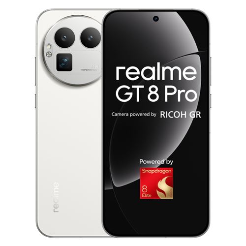 Realme Gt8 Pro 6,79" 5g 512gb Diary White + Deco + Cargador Supervooc 120w