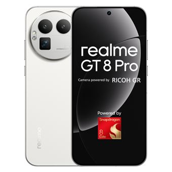 Realme GT8 Pro 6,79" 5G 512GB Diary White + Deco + Cargador SuperVOOC 120W