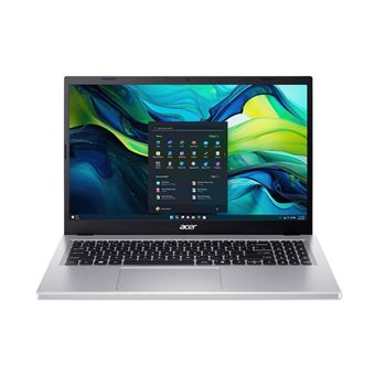 Ordenador portátil Acer Aspire Go 15 AG15-71P-52DZ, Intel Core i5-13420H, 16GB RAM, 1TB SSD, Intel UHD Graphics, Windows 11 Home, 15.6" Full HD Plata - 1