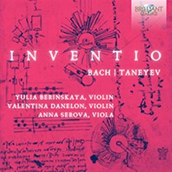 J.S. Bach, Taneyev: Inventio - CD