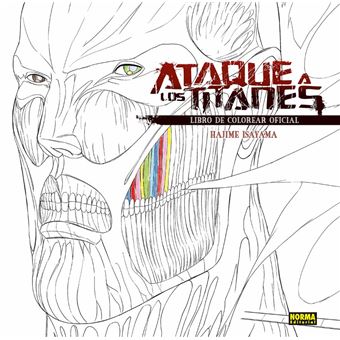 Ataque A Los Titanes Libro De Colorear Oficial 2