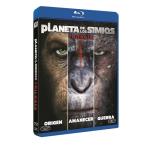 Pack Trilogía El planeta de los simios - Blu-Ray