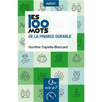 Les 100 mots de la finance durable - 1
