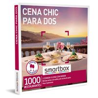 Caja regalo Smartbox Cena chic para dos