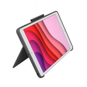 Funda con Logitech Combo Touch Gris para iPad 10,2'' - Funda con teclado - Comprar en Fnac