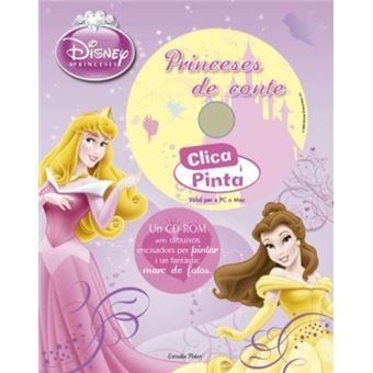 Clica i pinta. Princeses de conte - 1