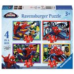 Ravensburger Puzzle 4 En 1: Ultimate Spiderman - Imagen 2