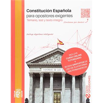Constitucion española para opositor