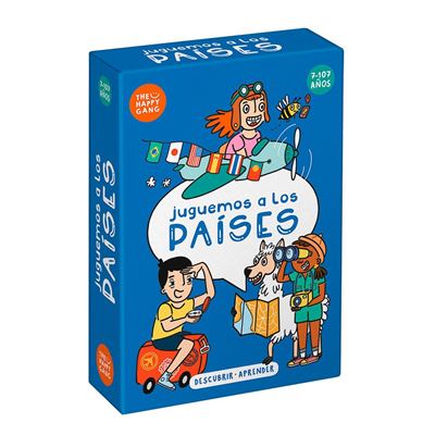 Juego de mesa juego de cartas juguemos a los países