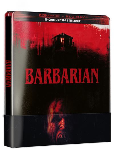 Default Constructor Hombre Barbarian - Steelbook Uhd + Blu-Ray