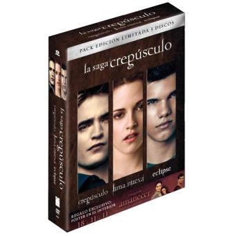 Pack Crepúsculo: Trilogía - DVD