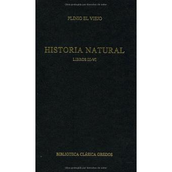 250. historia natural. libros iii -