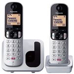 Teléfono inalámbrico Panasonic KX-TGC252SPS Dúo Negro