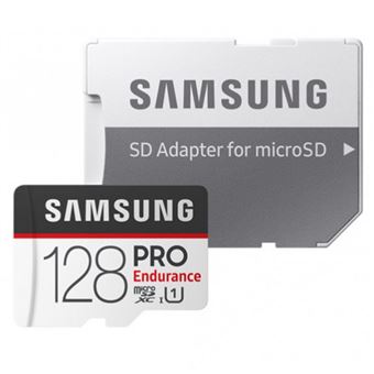 Tarjeta MicroSDXC Samsung Pro Endurance MB-MJ128G 128GB + Adaptador