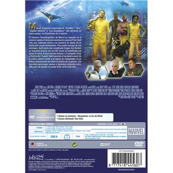 Guardianes de la galaxia - DVD
