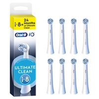 Pack 8 cabezales de recambio para cepillo eléctrico Oral-B iO Ultimate Clean