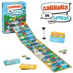 Juego de mesa carrera de letras