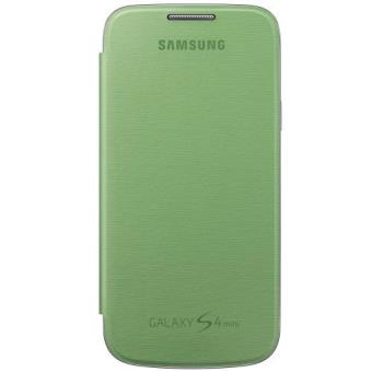 Funda Flip Cover Verde Samsung S4 Mini