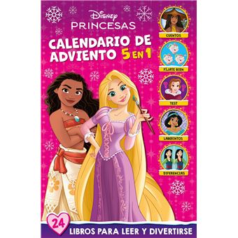 Princesas-Calendario De Adviento 5 En 1