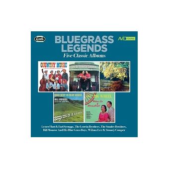 Bluegrass legends five classic(2cd)