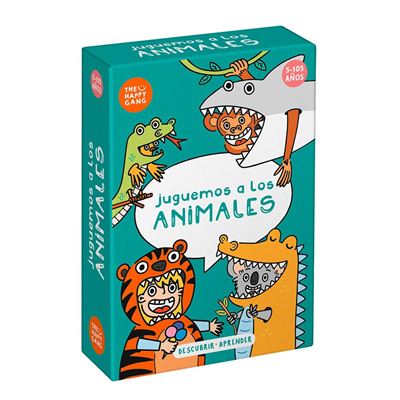 Juego de mesa juego de cartas juguemos a los animales