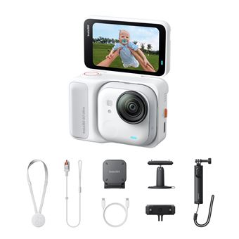 Videocámara deportiva Insta360 Go Ultra Creator Bundle Artic White
