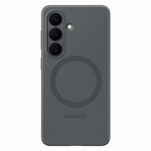 Funda De Silicona Magnética Samsung Negro Para Galaxy S26