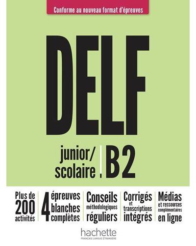 Hachette Fle Delf B2 Scolaire Et Junior Ne
