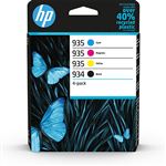 Pack de Cartucho de tintas 4 colores (CMYK) HP 934/935 6ZC72AE