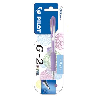 Bolígrafo Pilot G2 Tinta gel – Pilot Bolígrafo Retractil Super Grip