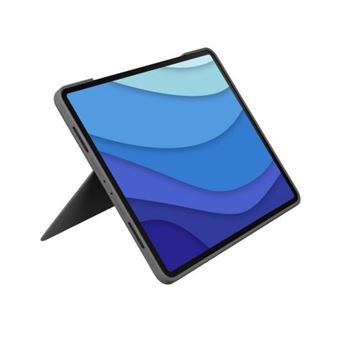 Funda con teclado Logitech Combo Touch Gris para iPad Pro 12,9'' - Funda  con teclado