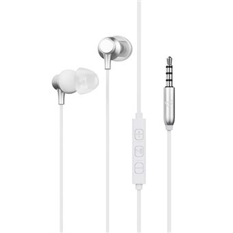 Auriculares de cable Energy Sistem Metallized Plata