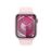 Apple Watch S9 LTE  45mm Caja de aluminio Rosa y correa deportiva Rosa claro - Talla M/L