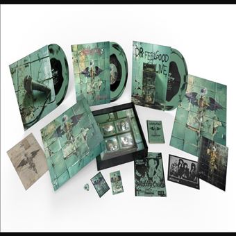 Box Set Dr. Feelgood 35 Aniversario - 3 Vinilos Verde/Negro