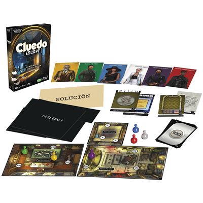 Cluedo escape: misterio en el hotel black - tablero