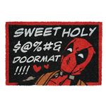 Felpudo Deadpool - Tapete Entrada casa Original, Decoración hogar |   Alfombra de entrada para casa de fibra de coco antideslizante e impermeable (40x60cm)