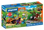 Playmobil animals & friends zoo: cuidador de zoo con vehículo