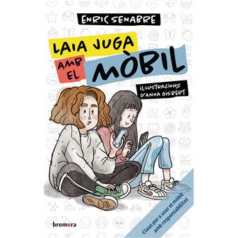 Laia juga amb el mòbil