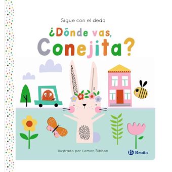 Sigue con el dedo. ¿Dónde vas, Conejita?