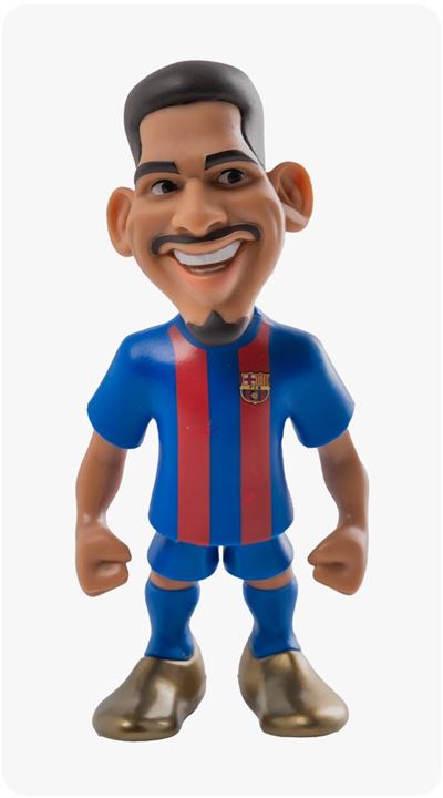 Figura fc barcelona minix ronald araujo 12cm