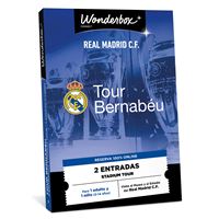 Caja regalo Wonderbox Real Madrid Museo en familia 2 entradas (adulto y niño)
