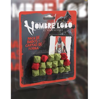 Juego de mesa Hombre Lobo 5ª Juego de Dados y Cartas de Forma - 1