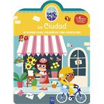 Mi mundo para colorear con adhesivos. La ciudad