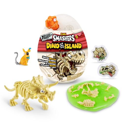 Smashers Dino Island Nano Egg Bizak varios modelos Otra figura