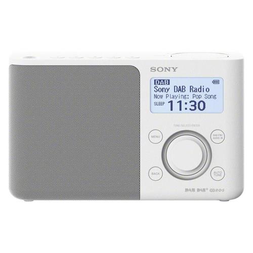 Radio portátil Sony XDR-S61DW FM DAB+ Blanco Radio portátil Sony XDR-S61DW FM DAB+ Blanco