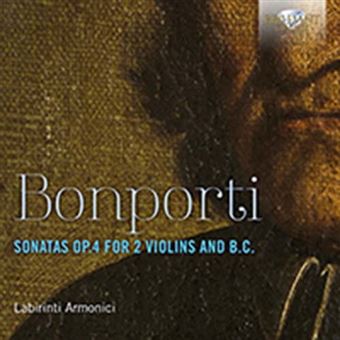 Bonporti: Sonatas Op.4 for for 2 violins and B.C. - CD