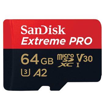 Tarjeta MicroSD Sandisk Extreme Pro 64GB