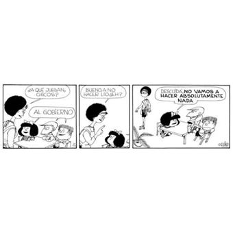 Tira imantada Mafalda - Gobierno - 1