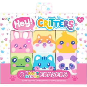 Set de gomas de borrar Ooly Hey! Critterrs - 1
